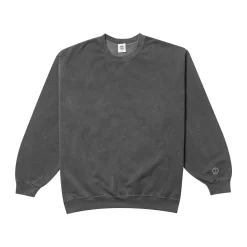 Essentials Vintage Washed Sweater - Charcoal