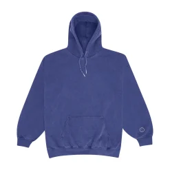 Essentials Vintage Washed Hoodie - Navy