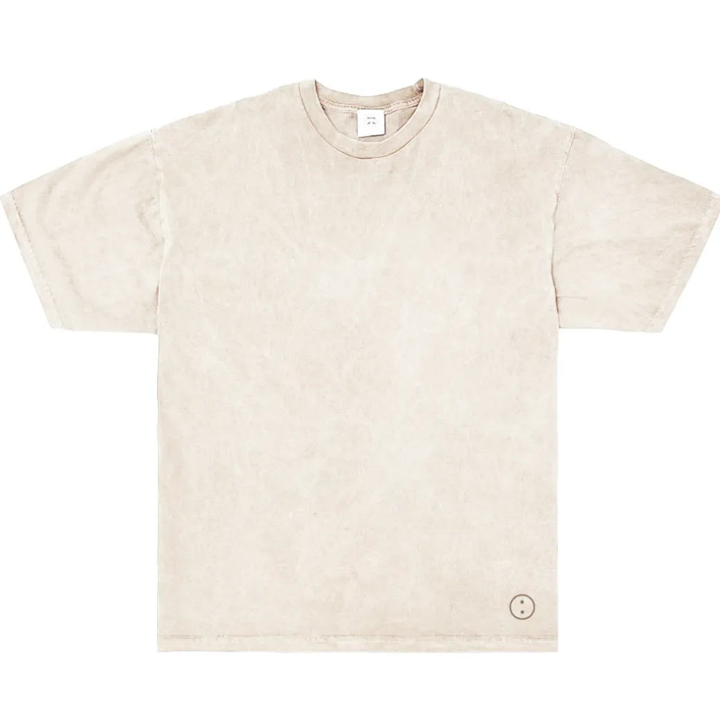 Essentials Vintage Washed Tee - Ivory