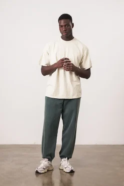 Essentials Vintage Washed Tee - Ivory