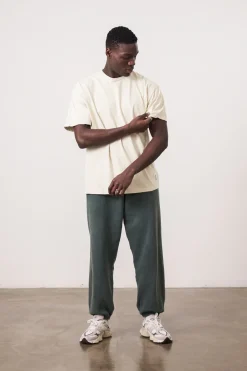 Essentials Vintage Washed Tee - Ivory