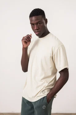 Essentials Vintage Washed Tee - Ivory