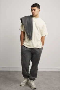 Essentials Vintage Washed Tee - Ivory