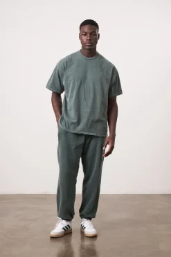 Essentials Vintage Washed Tee - Forest