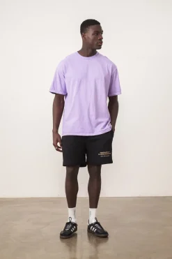 Essentials Vintage Washed Tee - Lilac