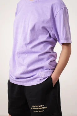 Essentials Vintage Washed Tee - Lilac
