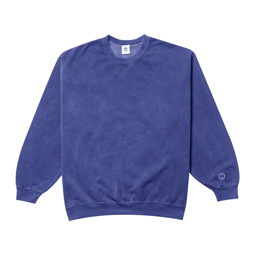 Essentials Vintage Washed Sweater - Navy