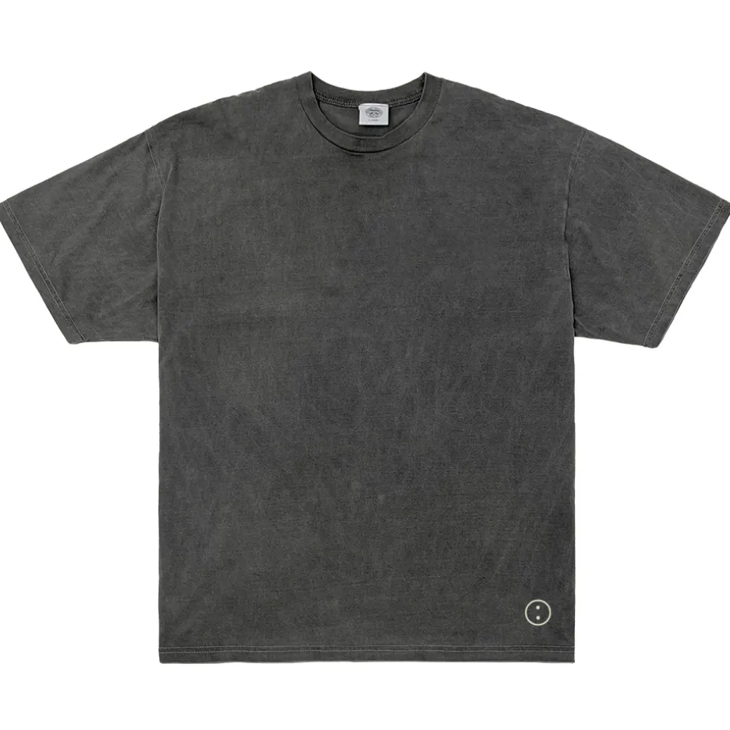 Essentials Vintage Washed Tee - Charcoal