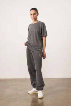 Essentials Vintage Washed Tee - Charcoal