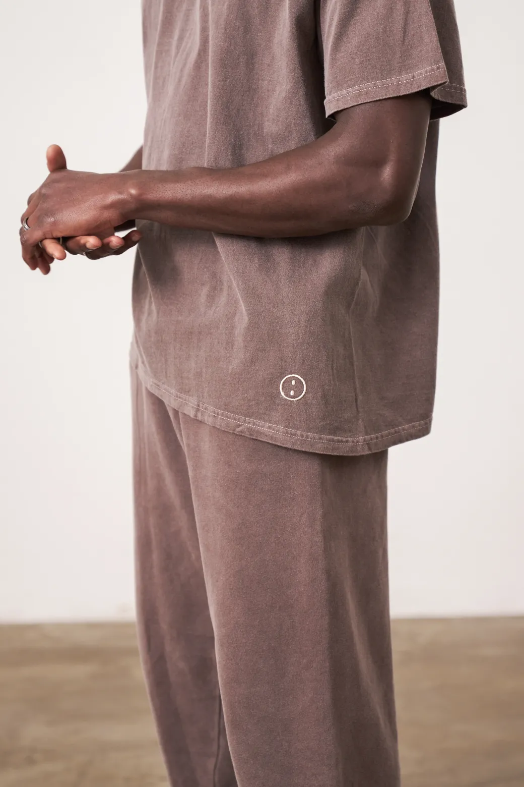 Essentials Vintage Washed Tee - Cocoa