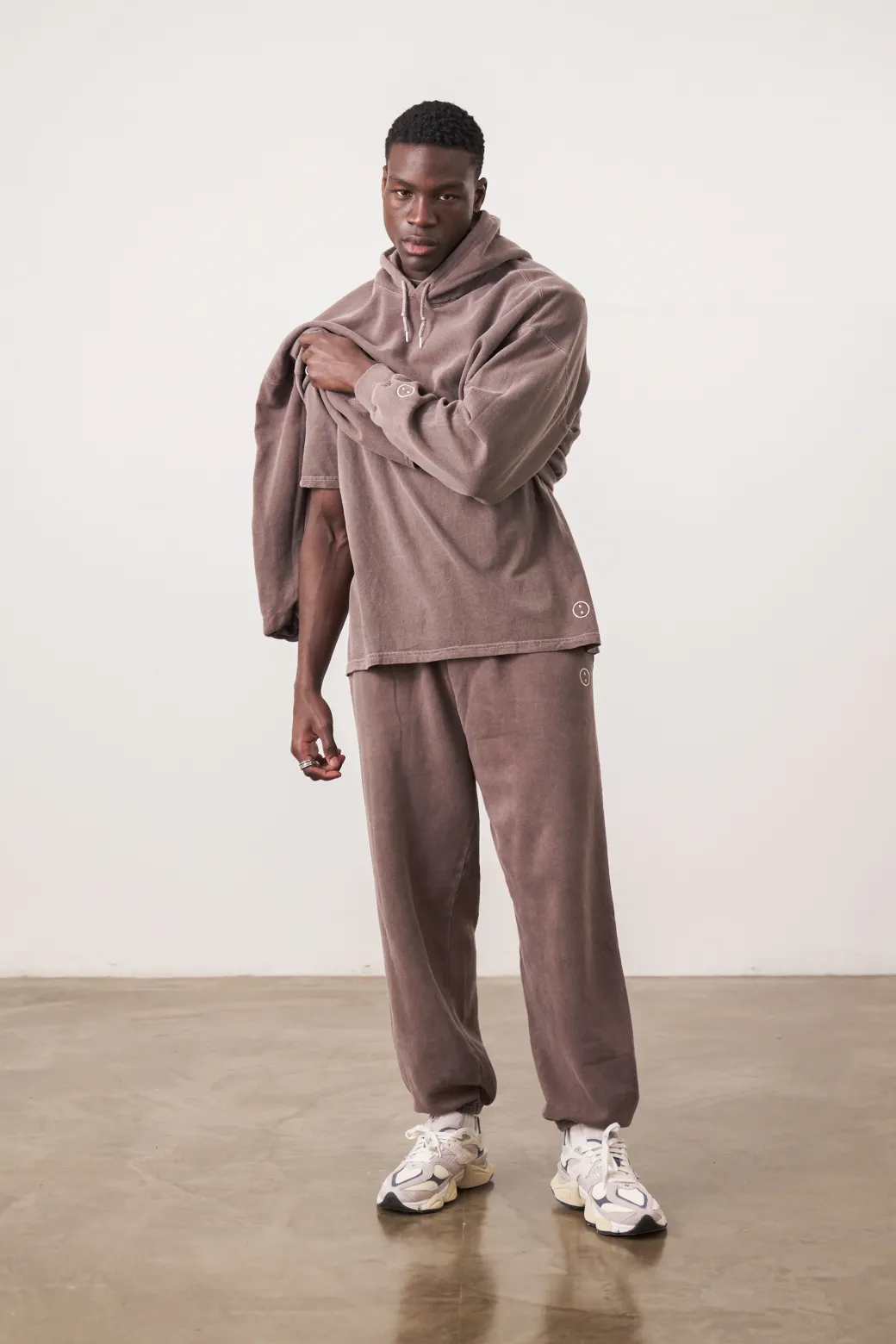 Essentials Vintage Washed Tee - Cocoa