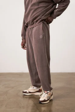 Essentials Vintage Washed Joggers - Cocoa