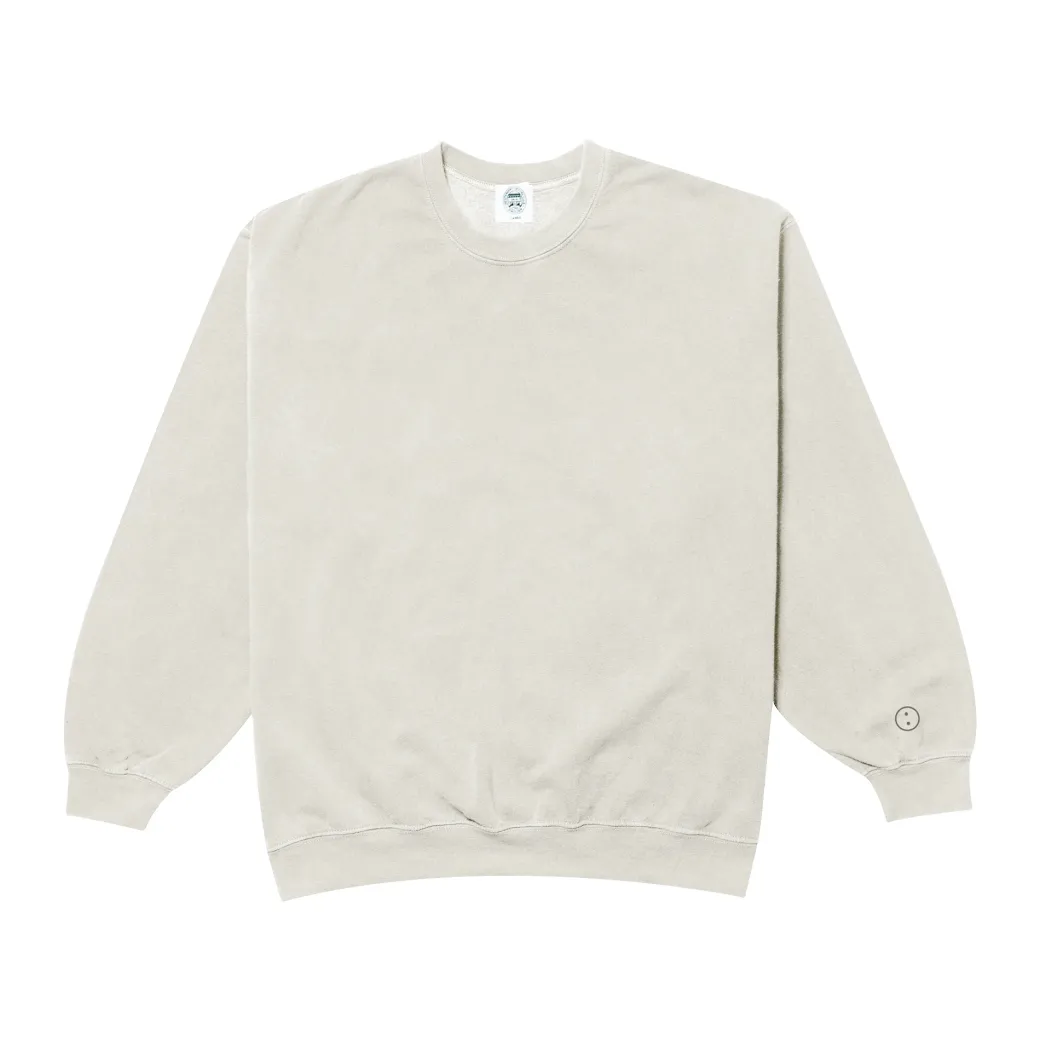 Essentials Vintage Washed Sweater - Ivory