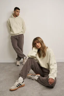 Essentials Vintage Washed Sweater - Ivory