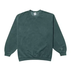 Essentials Vintage Washed Sweater - Forest