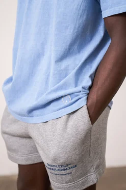 Essentials Vintage Washed Tee - Powder Blue