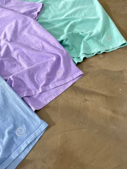 Essentials Vintage Washed Tee - Powder Blue