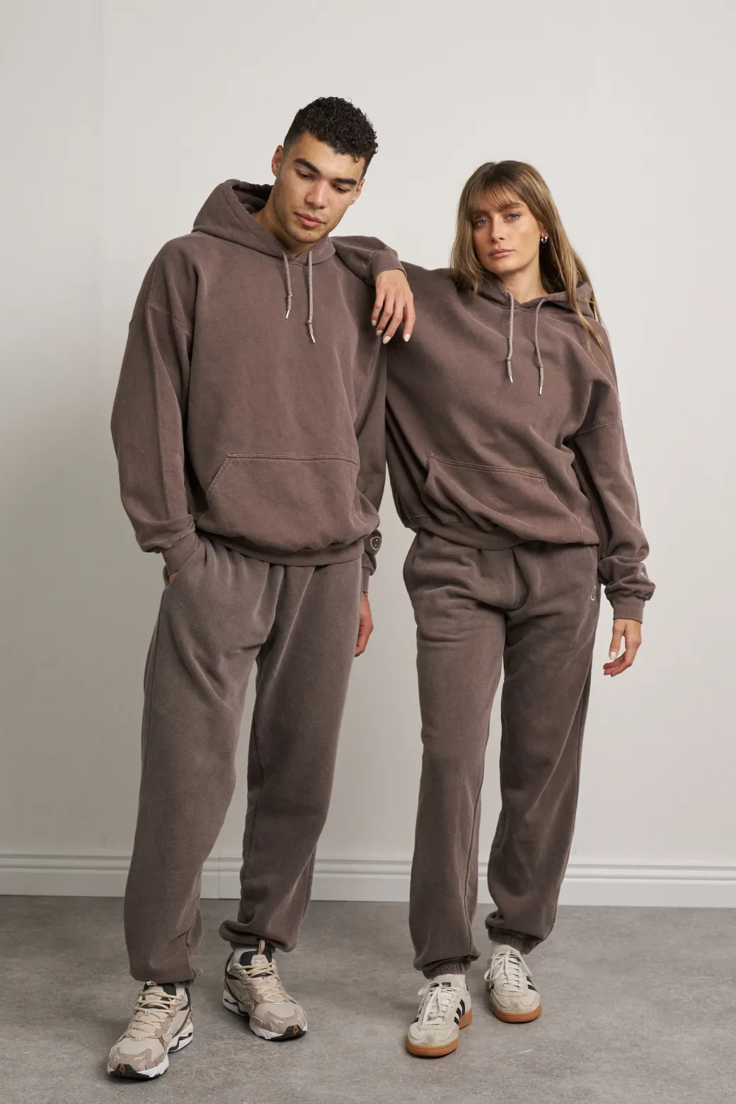 Essentials Vintage Washed Hoodie - Cocoa
