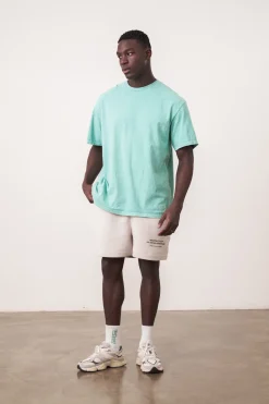 Essentials Vintage Washed Tee - Seafoam
