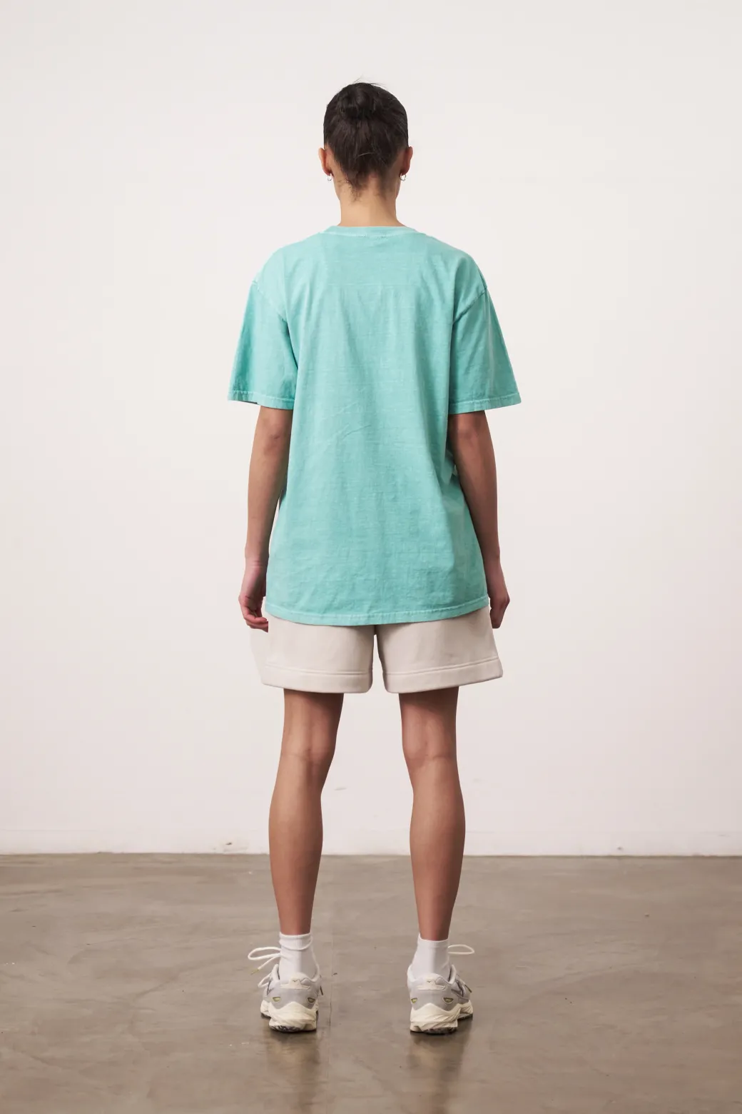 Essentials Vintage Washed Tee - Seafoam