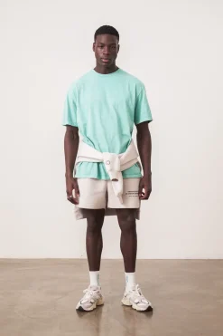 Essentials Vintage Washed Tee - Seafoam