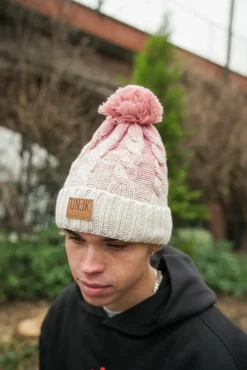 Essentials Winter Cable Bobble Hat Beanies