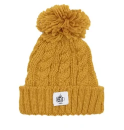 Essentials Winter Cable Bobble Hat Beanies