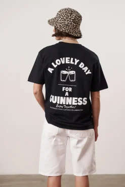 Guinness x UN:IK 'Enjoy Together' Tee & Print Bundle - Black