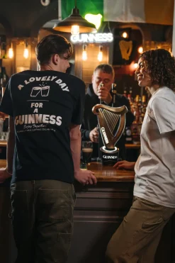 Guinness x UN:IK 'Enjoy Together' Tee - Black