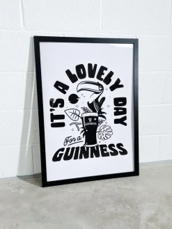 Guinness x UN:IK 'Jungle' Print - White