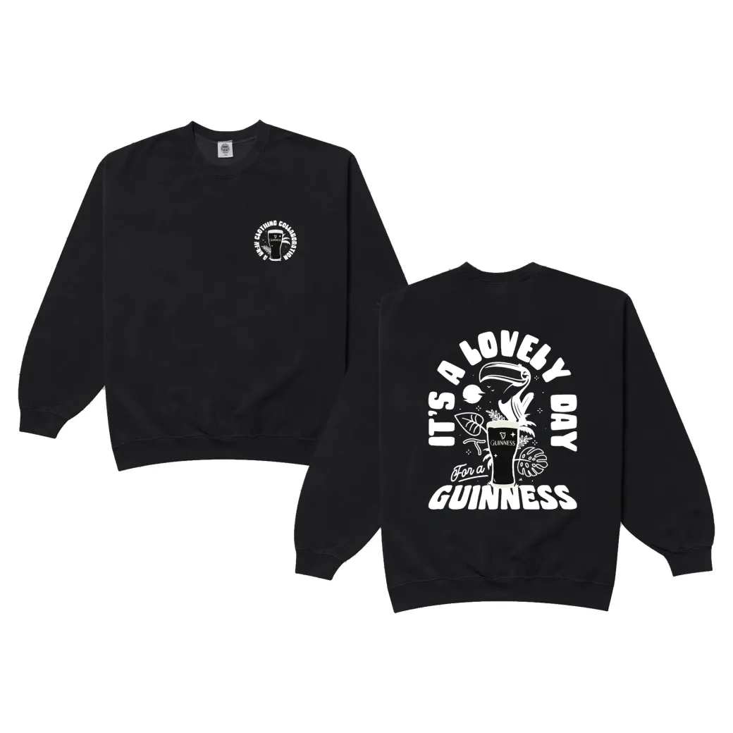 Guinness x UN:IK 'Jungle' Sweater - Black