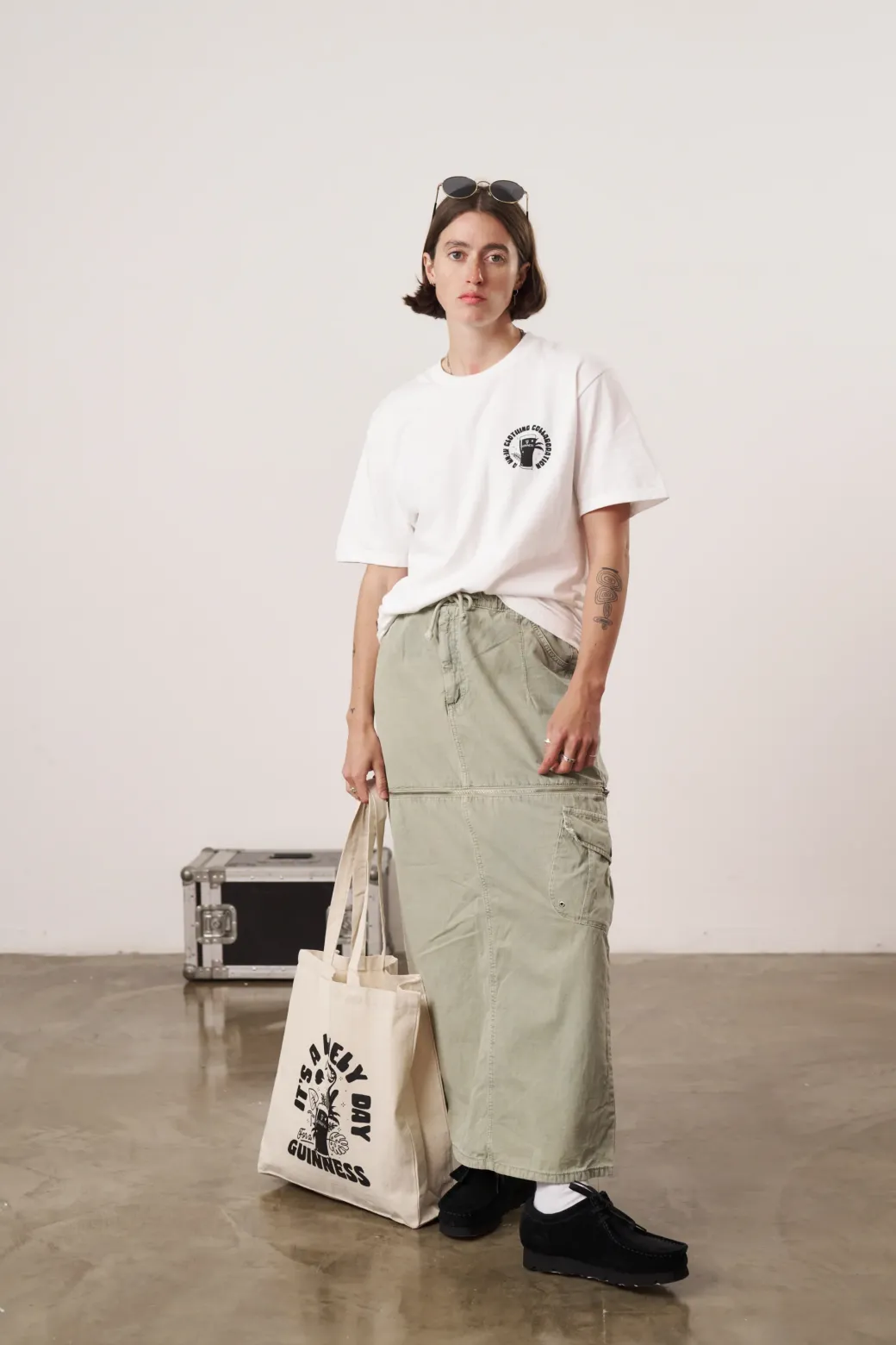 Guinness x UN:IK 'Jungle' Tee - White
