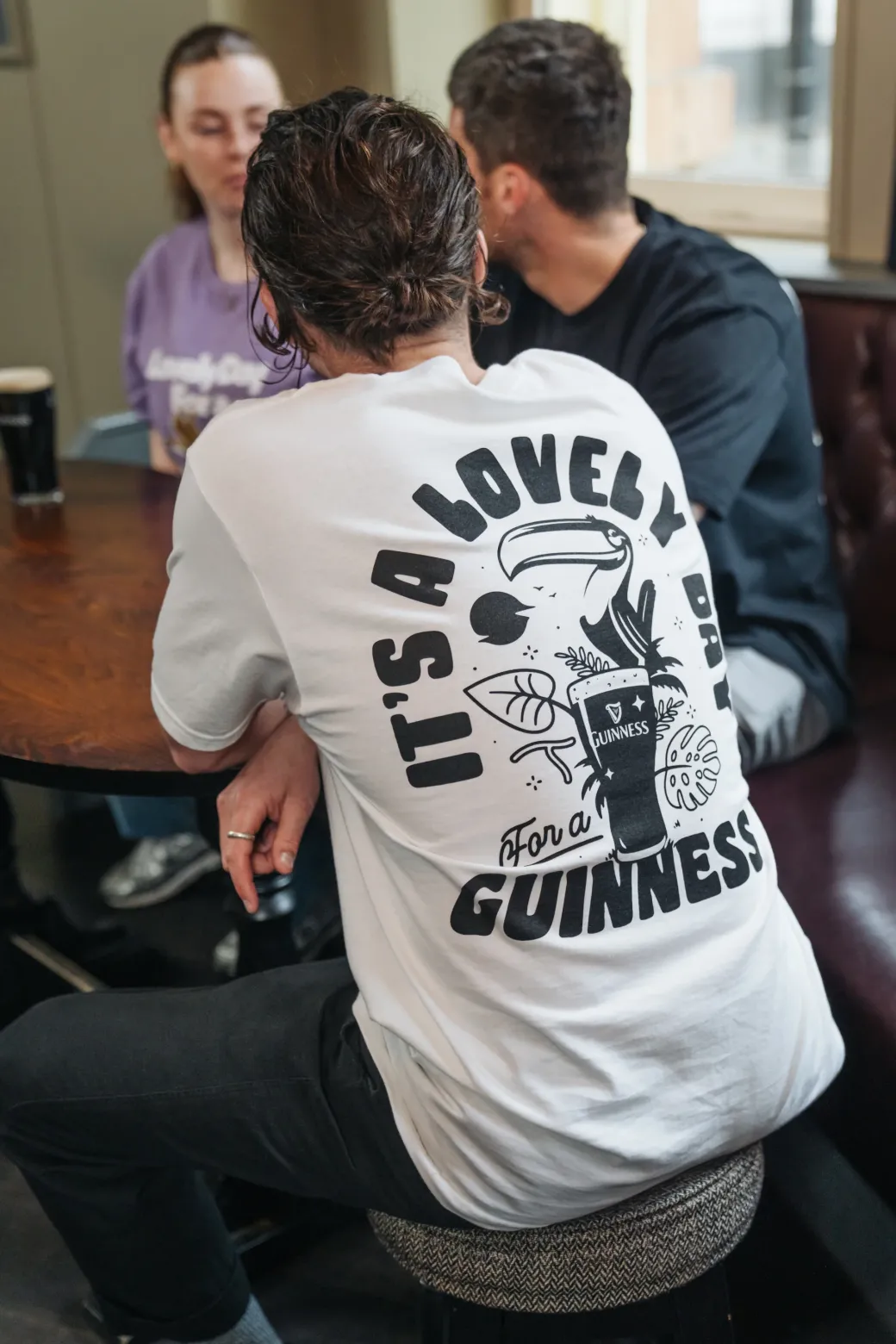 Guinness x UN:IK 'Jungle' Tee - White