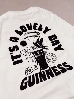 Guinness x UN:IK 'Jungle' Tee - White