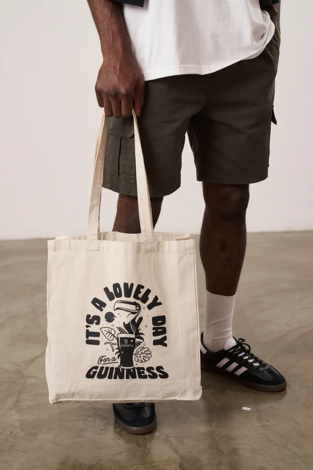 Guinness x UN:IK 'Jungle' Tote Bag - Natural