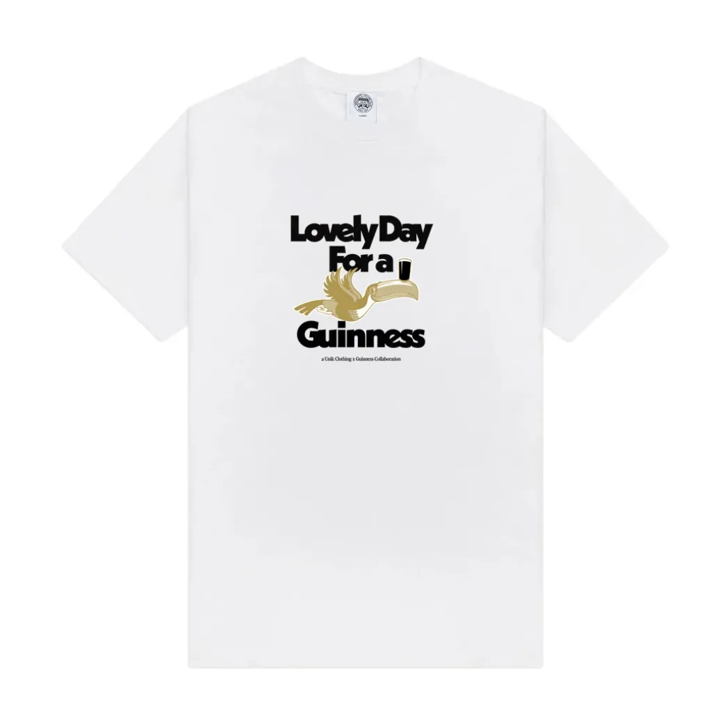 Guinness x UN:IK 'Lovely Day' Tee - White