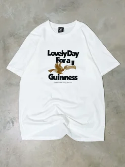 Guinness x UN:IK 'Lovely Day' Tee - White