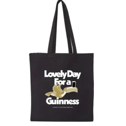 Guinness x UN:IK 'Lovely Day' Tote Bag - Black