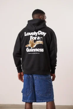 Guinness x UN:IK 'Lovely Day' Hoodie - Black