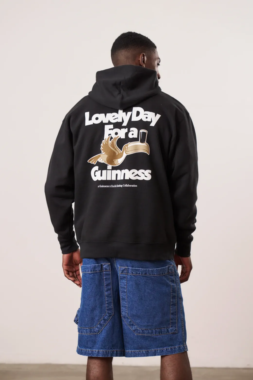 Guinness x UN:IK 'Lovely Day' Hoodie - Black
