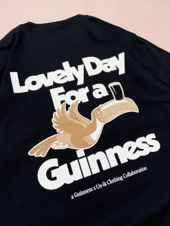 Guinness x UN:IK 'Lovely Day' Tee - Black