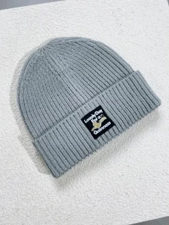 Guinness x UN:IK Ribbed Beanie - Light Grey