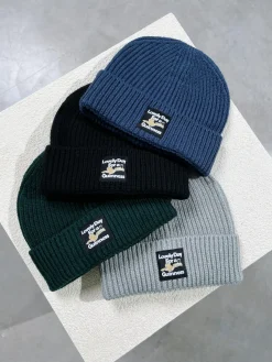 Guinness x UN:IK Ribbed Beanie - Light Grey