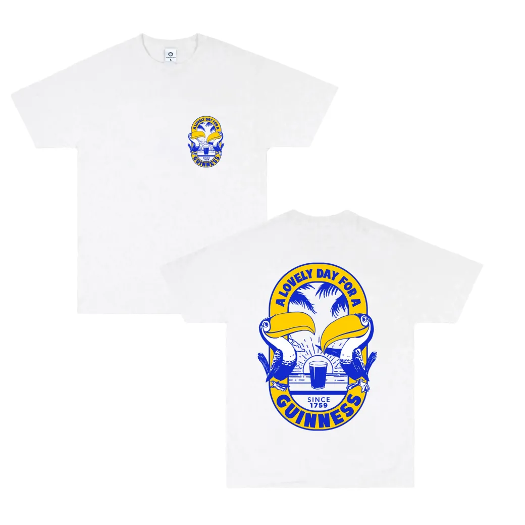Guinness x UN:IK 'Tropical' Tee - White