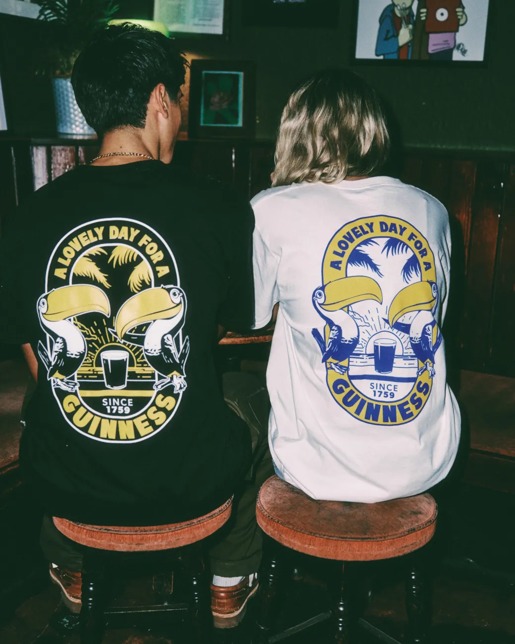 Guinness x UN:IK 'Tropical' Tee - White
