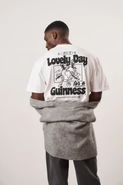 Guinness x UN:IK 'Worldwide' Tee - White