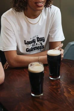 Guinness x UN:IK 'Worldwide' Tee - White