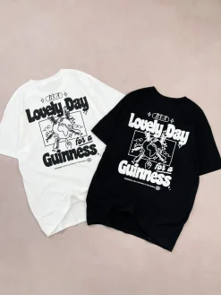 Guinness x UN:IK 'Worldwide' Tee - Black