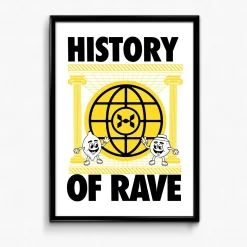 History Of Rave 'Colosseum' Art Print