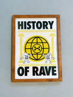 History Of Rave 'Colosseum' Art Print